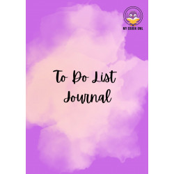 To Do List Journal Ebook

