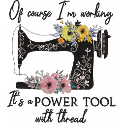 Power Tool With Thread