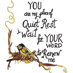 You Are My Place Of Quiet Rest