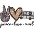 Peace Love Mail