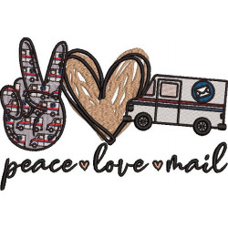 Peace Love Mail