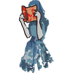 Girl Reading Book