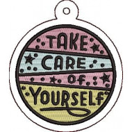 Take Care Of Yourself Key Fob
