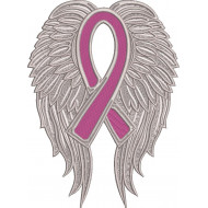 Cancer Ribbon Wings