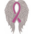 Cancer Ribbon Wings