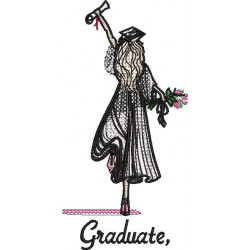 Graduate cross stitch