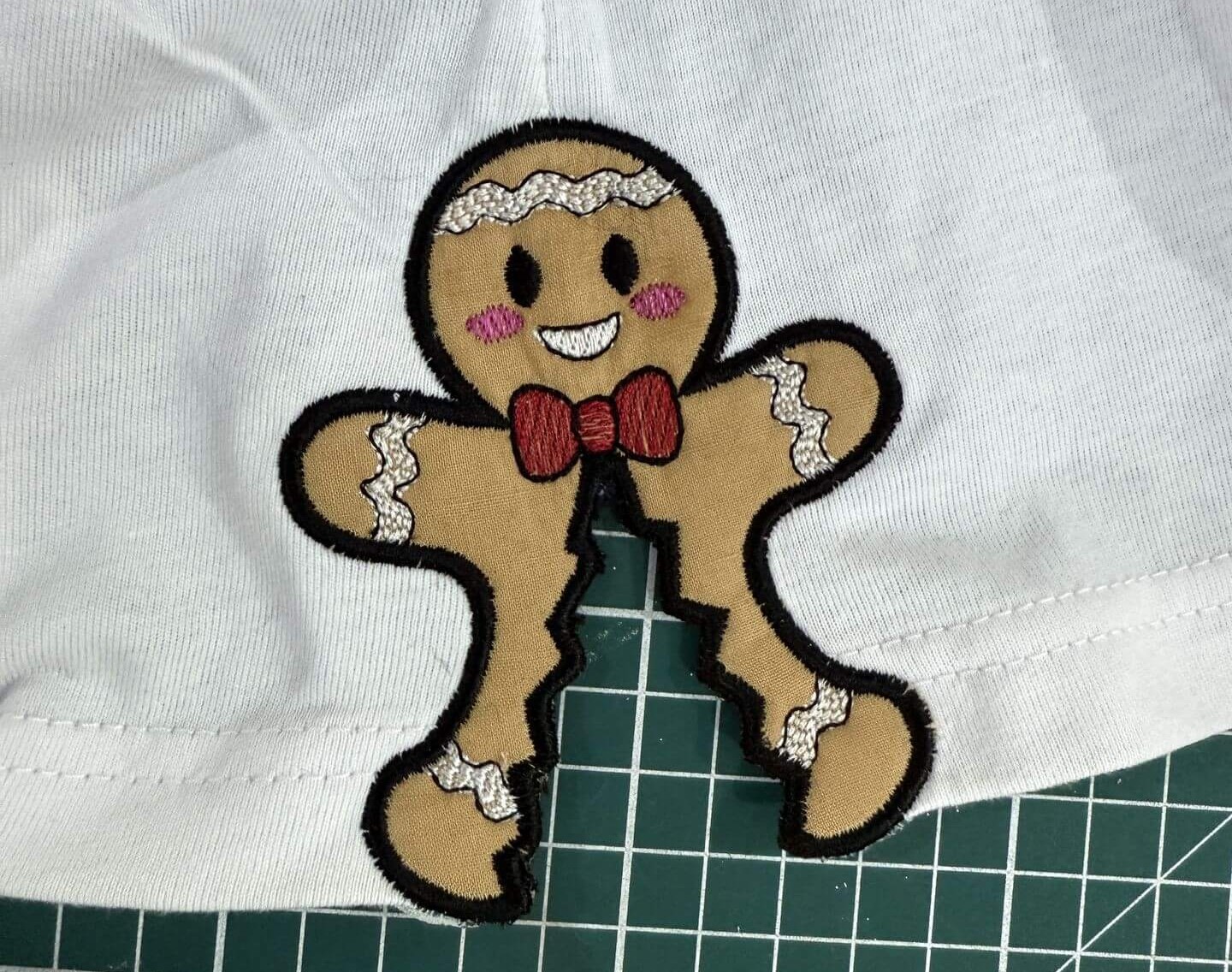 Split Bow GingerBread Embroidery Guide Split Bow GingerBread Embroidery Guide