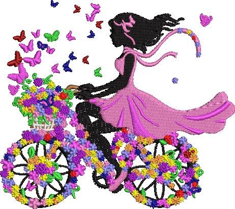Flower Bucket Bicycle Flower Bucket Bicycle