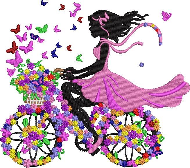 Flower Bucket Bicycle Flower Bucket Bicycle