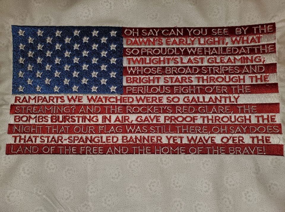 USA Flag with National Anthem USA Flag with National Anthem
