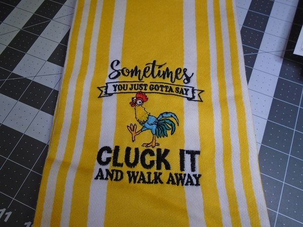 Some Times You Just Gotta Say Cluck