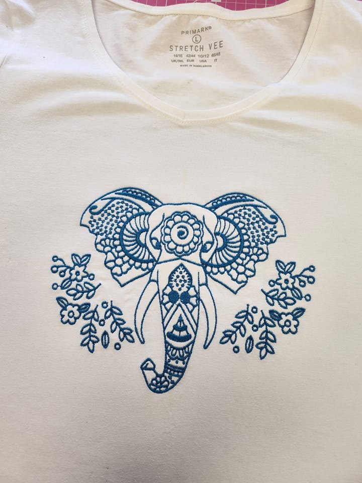 Floral Elephant Floral Elephant