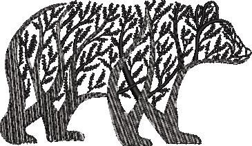 Bear Silhouette Design Bear Silhouette Design