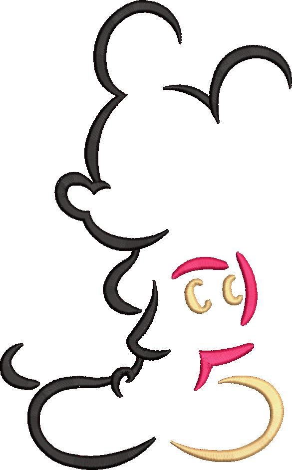 Mickey Line Art Mickey Line Art