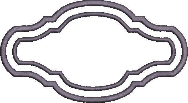 Oval Frame Round Corner Oval Frame Round Corner