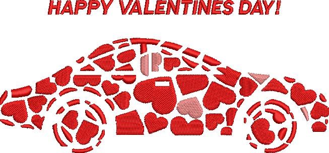 Valentines Heart Car Valentines Heart Car