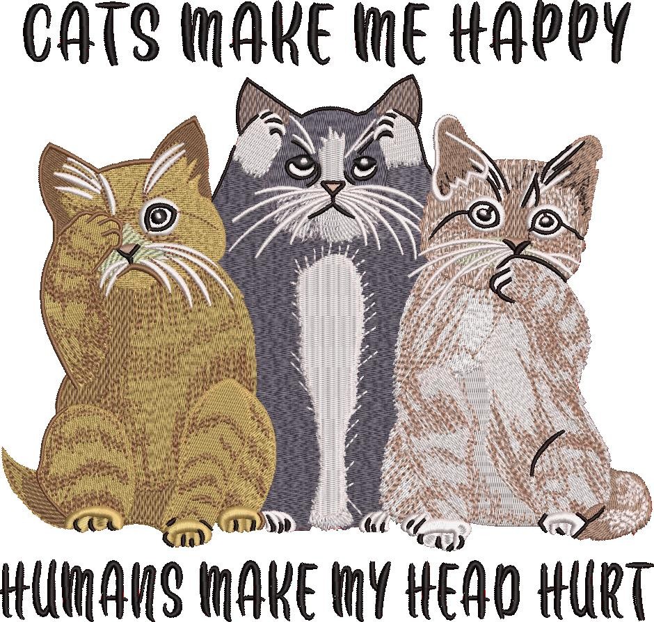 Cats Make Me Happy