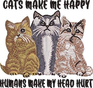Cats Make Me Happy