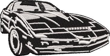 Black Car Embroidery Pattern Black Car Embroidery Pattern