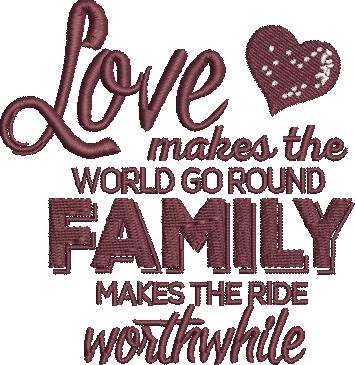 Love And Family Quote