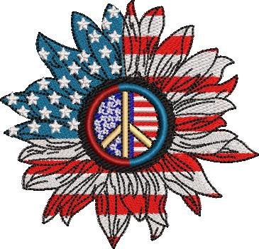 American Sunflower Flag