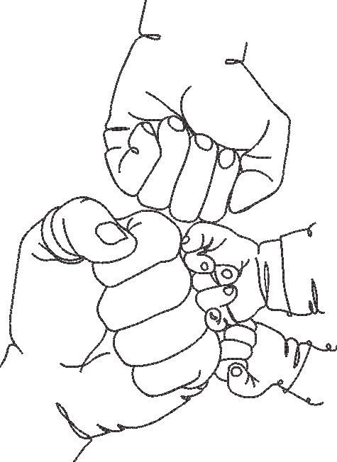 Family Fist Bump Family Fist Bump