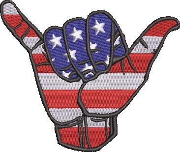 Patriotic Hand Patriotic Hand