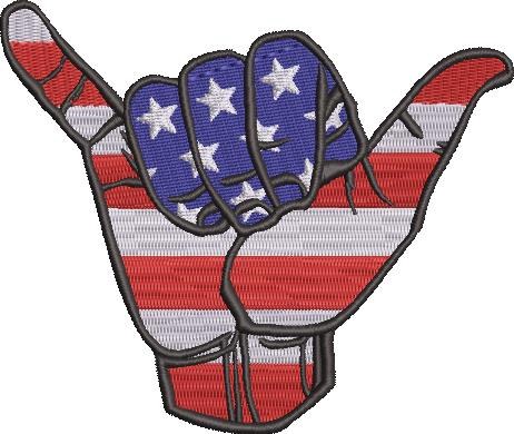 Patriotic Hand Patriotic Hand