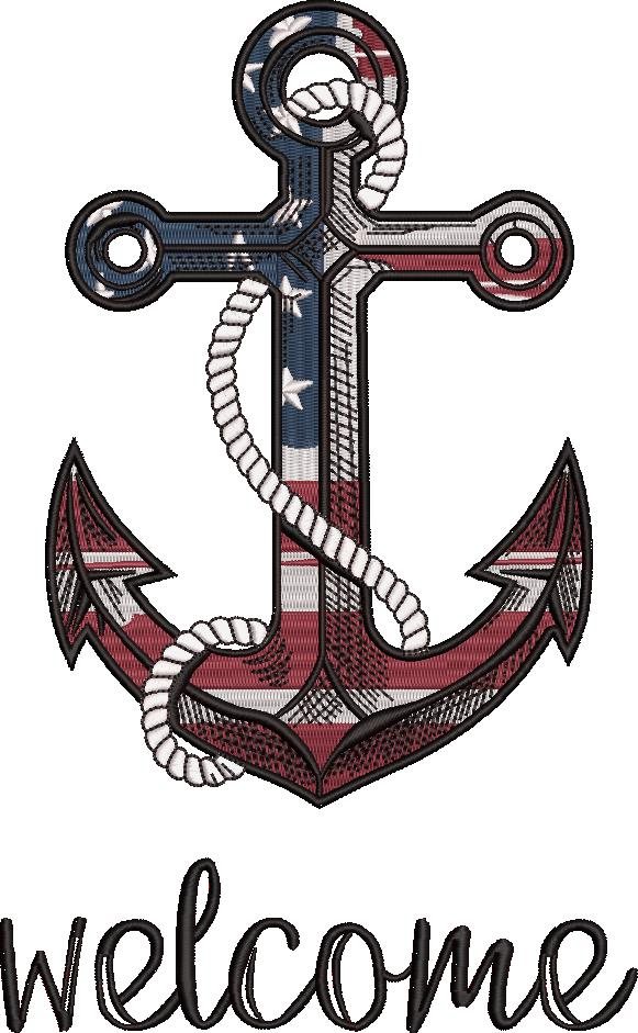 Patriotic Anchor