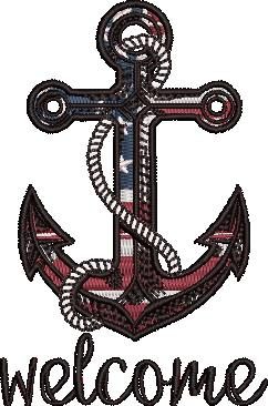 Patriotic Anchor