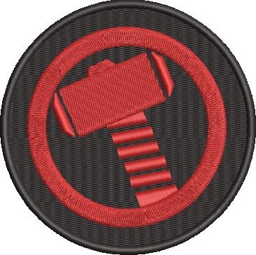 Hammer Embroidery Design Hammer Embroidery Design