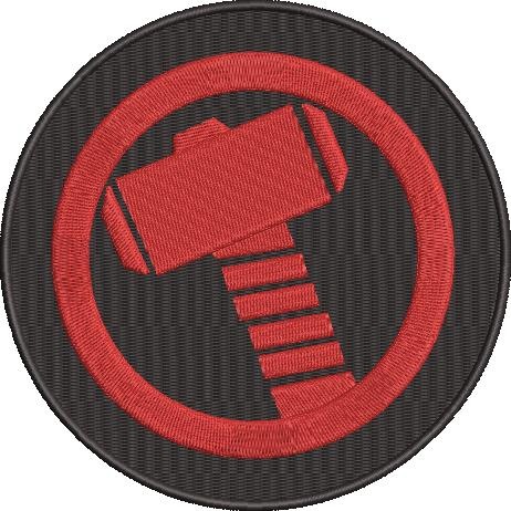 Hammer Embroidery Design Hammer Embroidery Design
