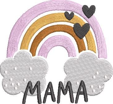 Cute Mama Rainbow