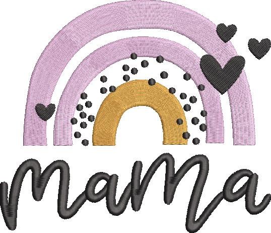 Mama Happy Rainbow