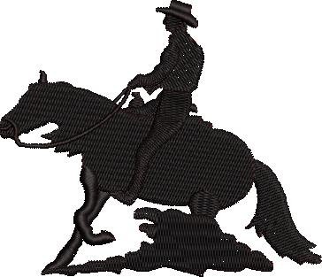 Cowboy Silhouette Cowboy Silhouette
