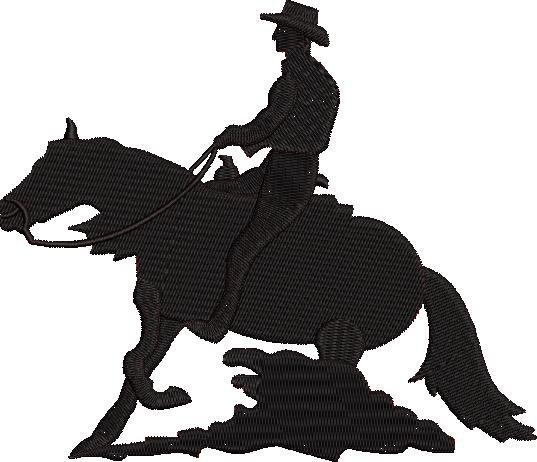 Cowboy Silhouette Cowboy Silhouette