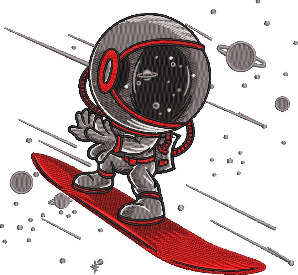 Astronaut Snowboarding Astronaut Snowboarding