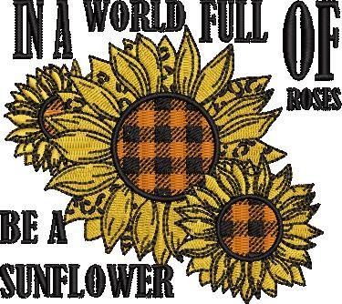 Be A Sunflower