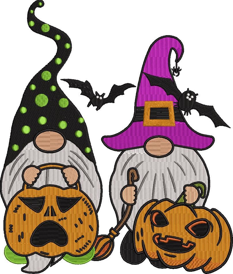 Gnome With Pumpkin Gnome With Pumpkin