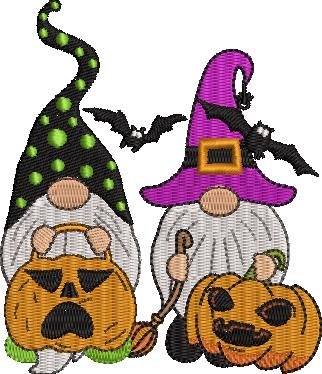 Gnome With Pumpkin Gnome With Pumpkin