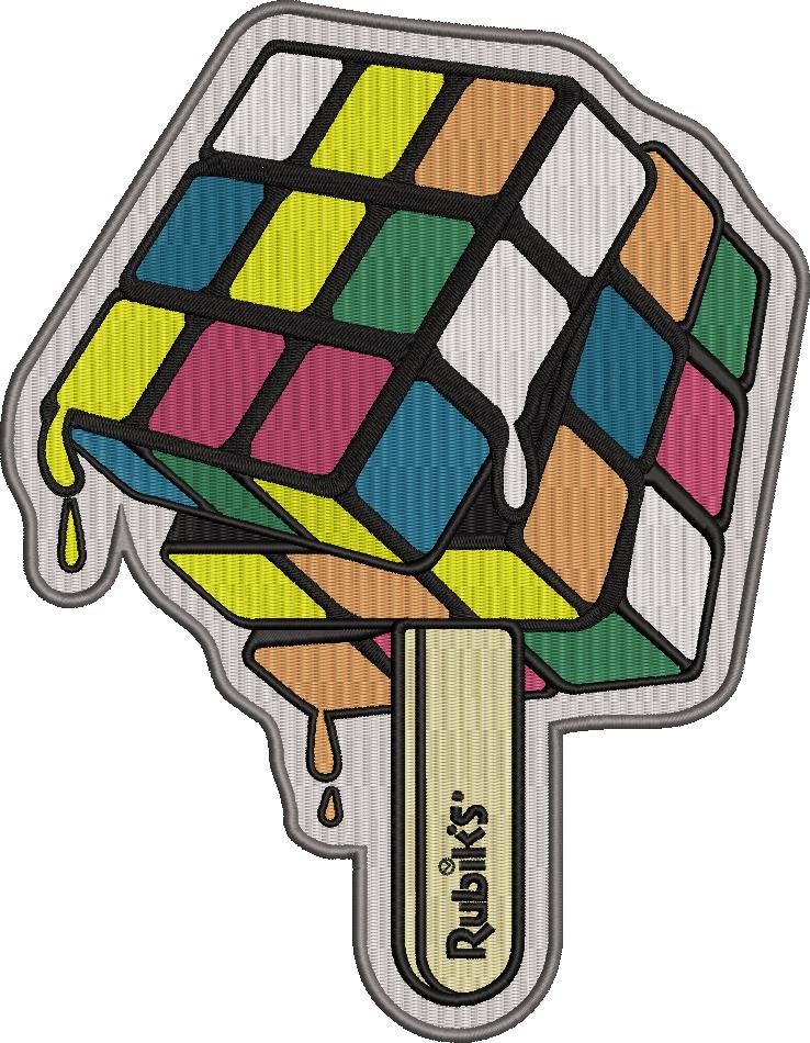 Rubiks Cube Ice Lolly Rubiks Cube Ice Lolly