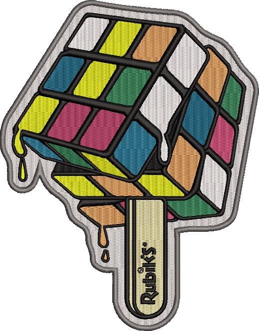 Rubiks Cube Ice Lolly Rubiks Cube Ice Lolly