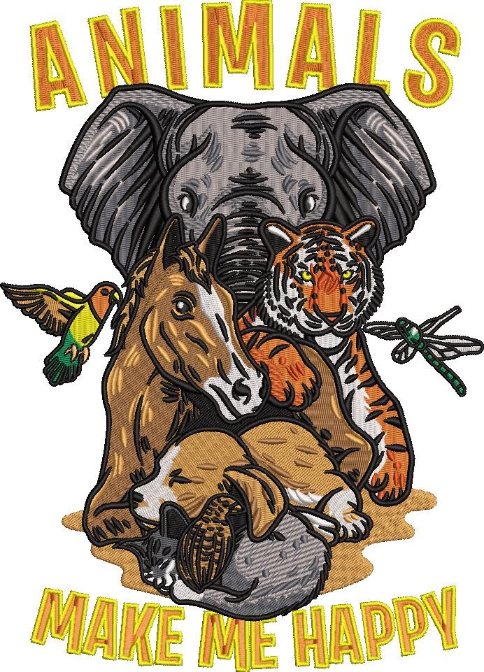 Animals Make Me Happy Animals Make Me Happy
