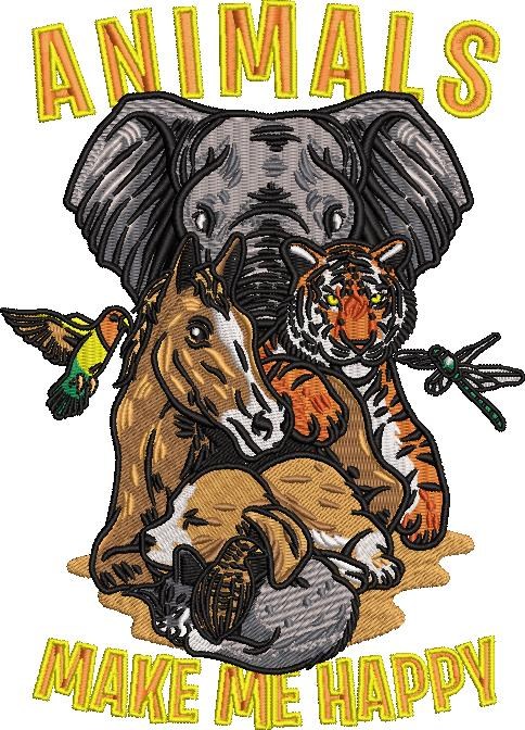 Animals Make Me Happy Animals Make Me Happy