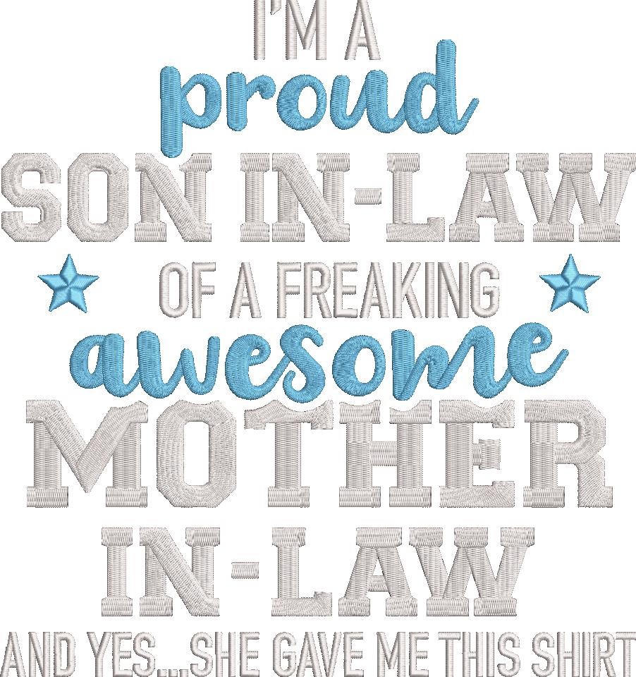 I Am A Proud Son In Law I Am A Proud Son In Law