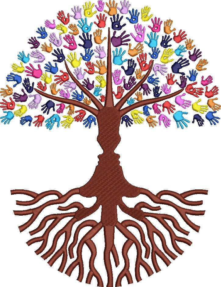 Hand Print Tree