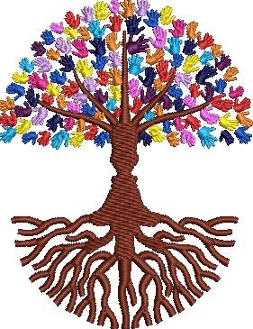 Hand Print Tree