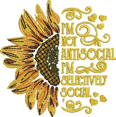 I'M Not Antisocial I'M Not Antisocial