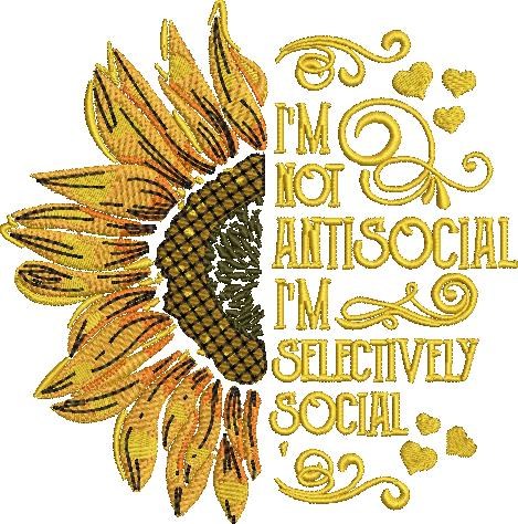 I'M Not Antisocial I'M Not Antisocial