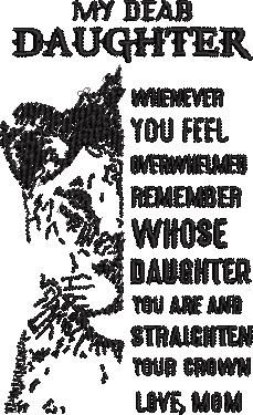 My Dear Daughter My Dear Daughter
